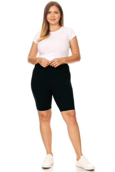 ITLG-BXL-PLUS | Biker Shorts | Junior Plus Soft Biker Shorts with Wide Waistband