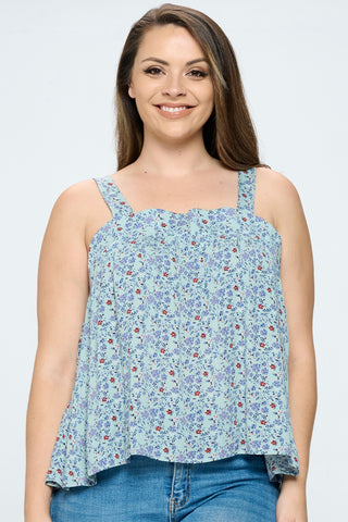 IT5121-PLUS | Tops | Junior Plus Relax Fit Cami Top